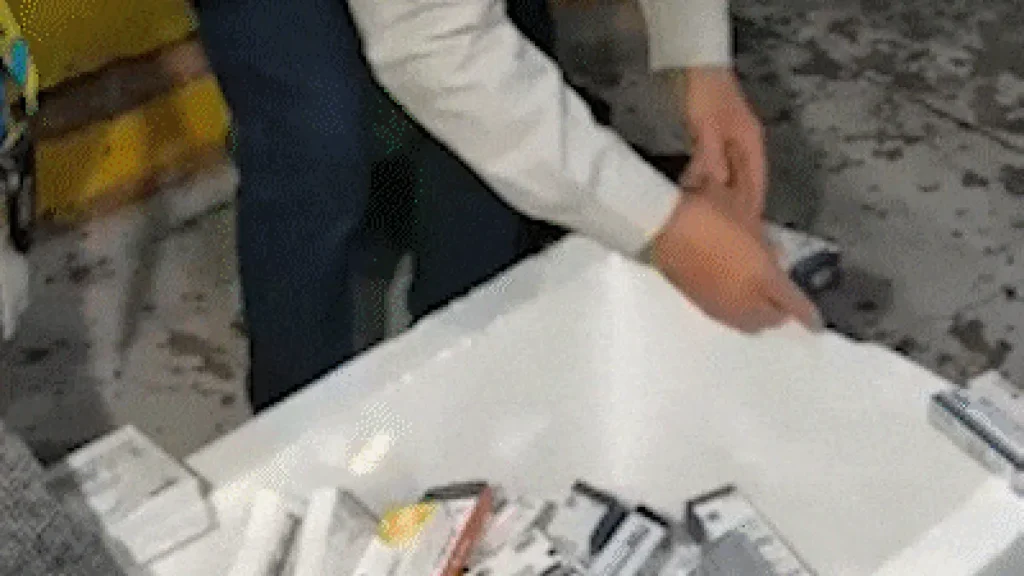 Incineração inédita destrói 20 mil medicamentos contrabandeados em Dourados