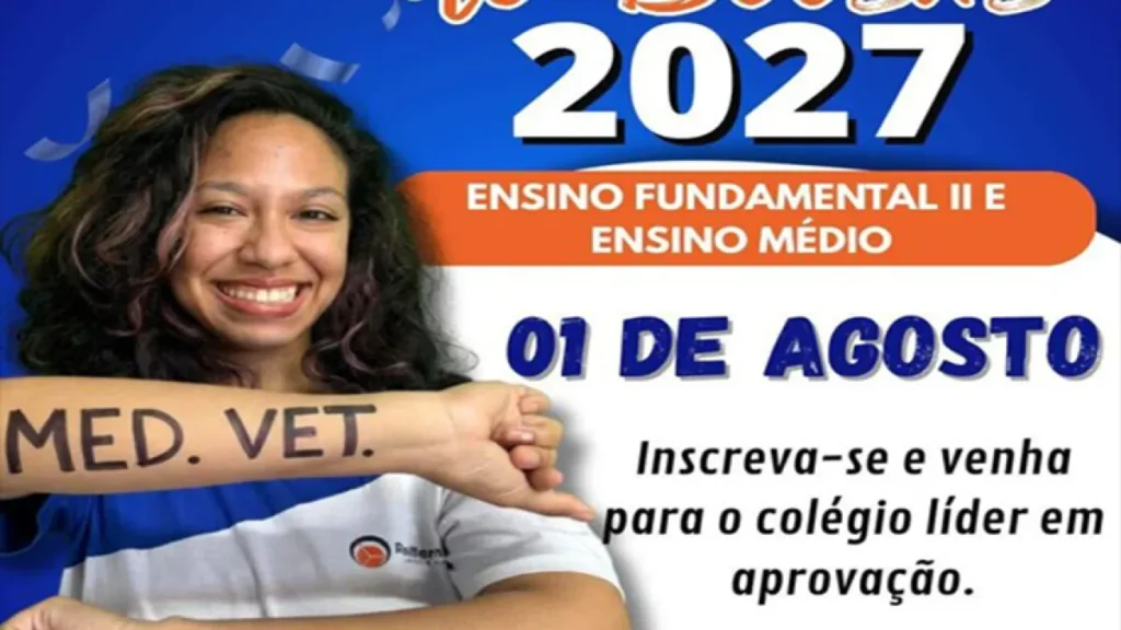 Colégio Refferencial abre prova de bolsas para 2027